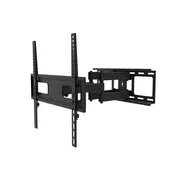Soporte De Pared Unno Tekno Para TV 32–55” Doble Brazo Full Motion VESA 400×400 Extensible 18.1” 88lb - Img 53395849