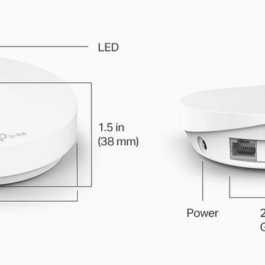 TP-LINK DECO M5, WIFI Mesh de 3 Routers, Dual-Band, 2.4 y 5Ghz, EN SU CAJA A ESTRENAR - 2/4