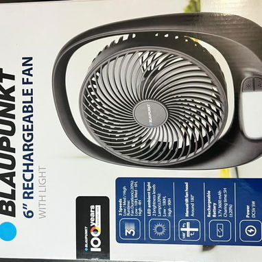 Ventilador recargable - Img 123756338