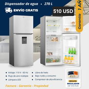 Refrigerador 9.53 pies ³ con dispensador de agua - Img 56114654