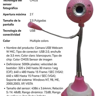Webcam-Cámara Web 18USD!!! - Img 89342440