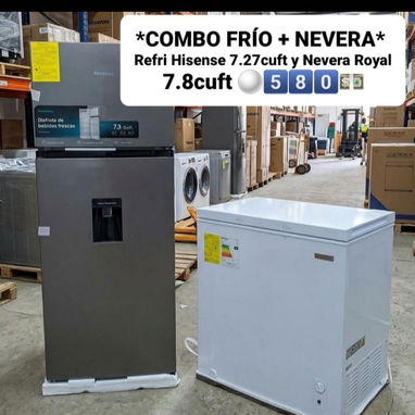 Combo Refrigerador y Nevera - Img 122999782