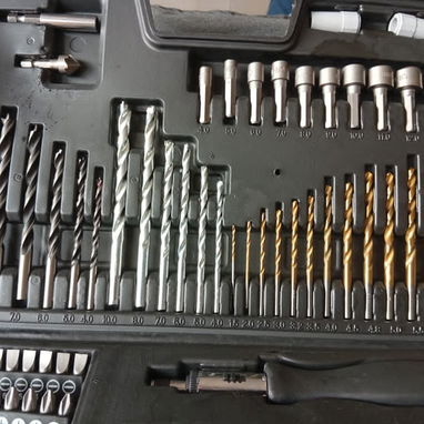 🚧 🛠️ JUEGO DE BROCAS Y DESTORNILLADORES DE 111 PCS 🛠️ 🚧 - 4/6
