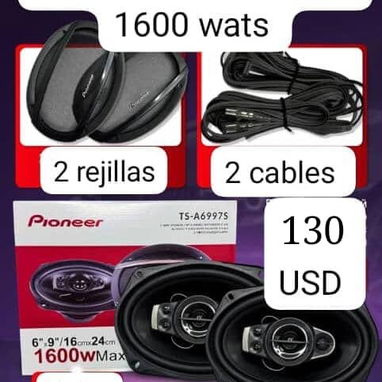 Bocinas Pioneer 400w, 500w y 1600w - Img 115353947