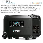 Estaciones de Energía Oupes Guardian 6000 Precio - Img 56904698