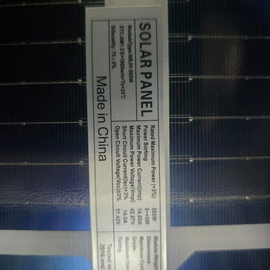 Panel Solar Bifacial 595W Marca Solar - 2/2