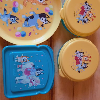 Set de plato y pozuelo  nuevo de Bluey de - 2/2