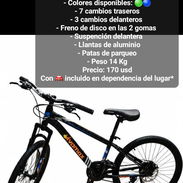 Bicicletas todoterreno, de paseo, de montaña (medida 24, 26, 27.5 y 29), escribirme al pv para enviar las otras fotos - Img 55268460