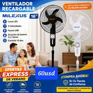 Ventilador recargable 16" - Img 55799499