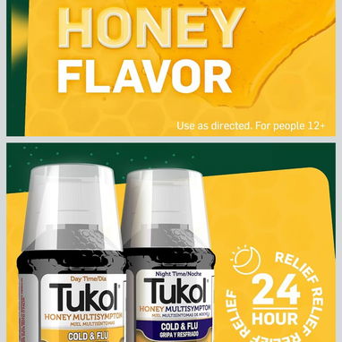 Vendo Tukol miel día y noche (2 pomos de 4 oz cada uno - Img 125659279