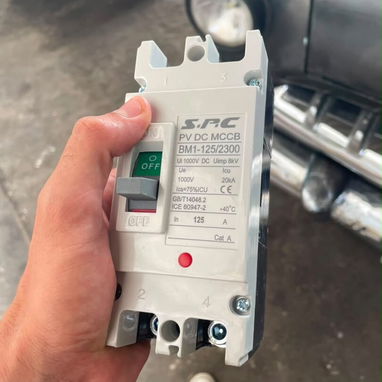 ⚡ BREAKER MCCB DC SPC BM1-125/2300 – 125A - 2/4