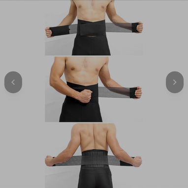 Faja de fuerza lumbar - Img 123703750