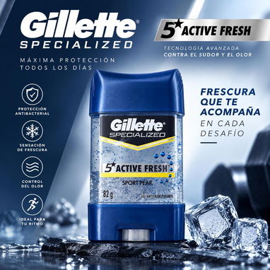 Gillette Desodorante en gel 82 g - 3/7