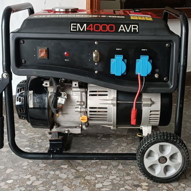 Planta eléctrica de gasolina 4000 AVR - 7/8