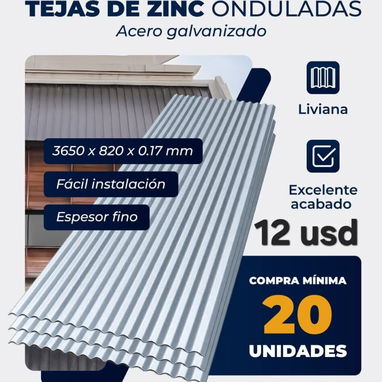 Tejas y purles de acero galvanizado - 2/2
