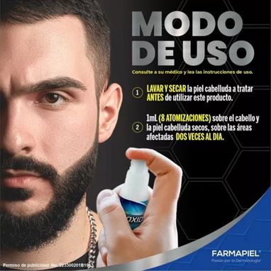 Minoxidil para la caída del cabello - 2/2