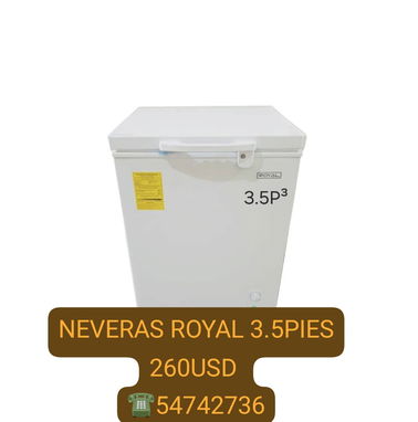 Neveras royal de 3.5 5.5 y 7.8 pies LAVADORAS Samsung de 9kg MEJOR recio del mercado trasporte incluido a toda la habana - Img 88595669