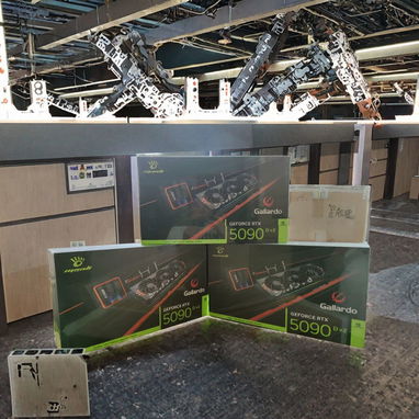2025 Manli Gallardo Geforce Rtx 5090 D Oc 24gb Gddr7 Pcie 5.0 Gpu Ai Computing Video Cards with Dp Output Fan Cooler for - 3/6