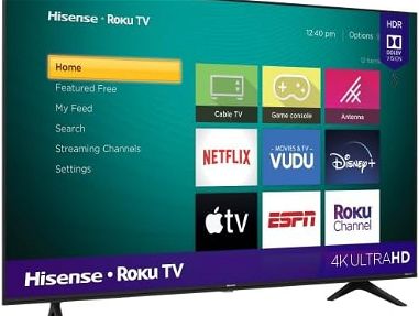 Televisor Hisense R6 58 pulgadas 4K Roku Smart TV LED "Nuevo 0KM Sellado" - Img main-image-45408229