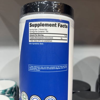 CREATINA MONOHIDRATADA NUTRICOST 100 SERVICIOS - Img 123164837