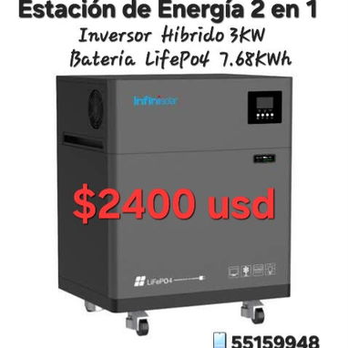 🌞‼️INVERSORES, ESTACIONES, PANELES SOLARES: 225W, 450W, 550W, 620W |Cable, conectores mc4 y más.. - 2/15