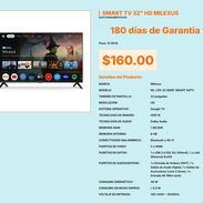 TV 32 Smart HD Milexus Salida Audio Digital, TV 32 Smart Milexus LAN Ethernet Conexión VPT#-0498 - Img 55553911