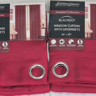 Cortinas tapasol juego de 2 paños (g3) - 8/8
