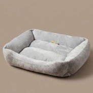 Cama para perros medianos de felpa ultrasuave y acolchada - Img 58125950