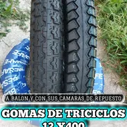 GOMAS 12 X 400 NUEVAS A BALON CON SU CAMARA DE REPUESTO - Img 54142308