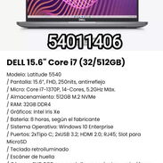 !!! Laptop DELL 15.6" Core i7 (32/512GB) Nueva en caja/Modelo: Latitude 5540!!! - Img 45634331