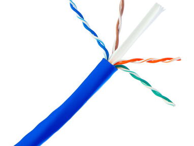 Cable de red cat 6 new x metros y la caja de 305 metros + puntas gratis + latiguillos + switch +++ - Img main-image-45304589