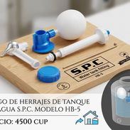 Kit de Herrajes Completo para Tanque de Inodoro S.P.C! Venta habana - Img 57025084