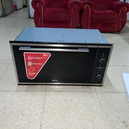 Horno de empotrar hibrido ,de gas y electrico,de 90 cm - Img 57026267