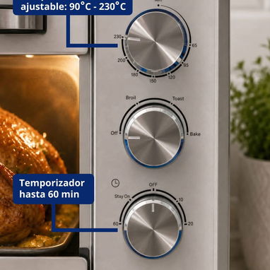 HORNO ELÉCTRICO 22L ✅️ - Img 123651363