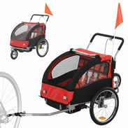 Remolque de bicicleta para niños 2 en 1 - Img 57529354