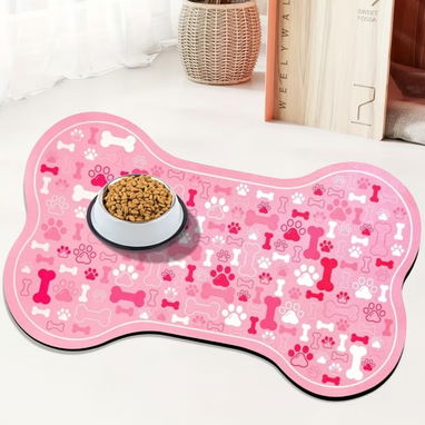 Tapetes Antiderrapantes para Comederos de Mascotas - Img 117853251