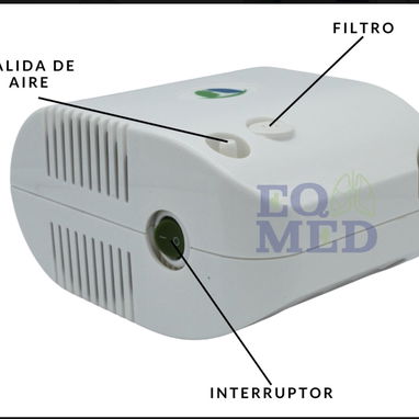 Nebulizador Compresor para dar aéreosol Adulto/infantil Accesorios Silencioso 54321470 - Img 96353031