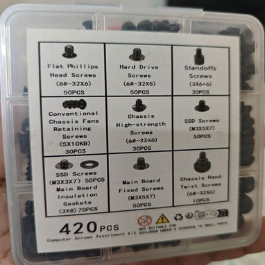 Combo de Kits de Tornillos Premium para PC nuevos en caja sellados - Img 124028323