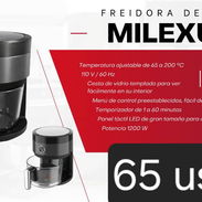 Freidora de aire cesta de vidrio templado Freidor de aire - Img 57837025