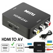 Adaptador HDMI RCA con alimentación - Img 44870721