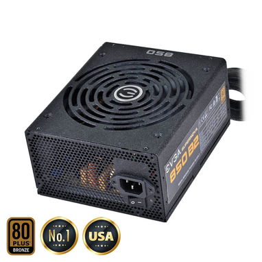 FUENTE EVGA 850 B2, 850W 80+ Bronze SEMI MODULAR como nueva - 2/3