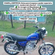 Moto de combustión Suzuki - Img 50158476