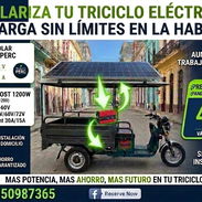 Servicio de instalación de panel solar a triciclo eléctrico - Img 57268322