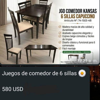 Juegos de comedor y mesas de comedor - 5/8