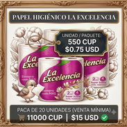 Papel Higiénico La Excelencia - Img 57497175