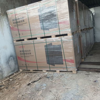 PANELES LONGI 615W..BIFACIALES - 3/4