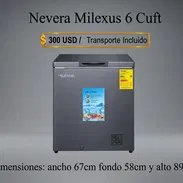 Nevera Milexus de 6 pies - Img 57334084
