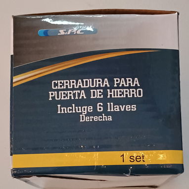 CERRADURA PARA PUERTA DE HIERRO 🛡️🔐 - Img 118993053