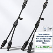 Conectores de Cable de Panel Solar Mc4 profesionales, conector de rama Y Mc4 - Img 55746497