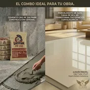 Losas de porcelanato y cemento gris - Img 58277229